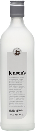 Jensen’s Old Tom London Dry Gin