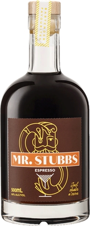 Mr Stubbs Espresso Martini Liqueur 500ml x 2 Pack