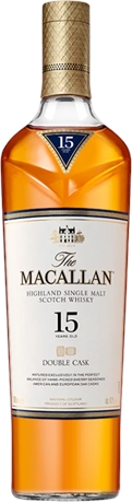 The Macallan Double Cask 15 Year Old Single Malt Scotch Whisky 43% 700ml