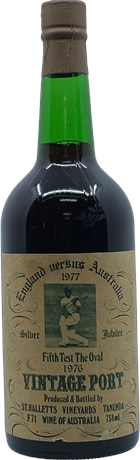 St Hallett England vs Australia Silver Jubilee Vintage Port 1976
