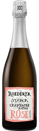 Louis Roederer Brut Nature Starck Sparkling Rose 2015