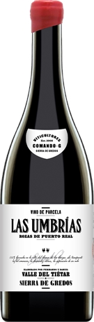 Comando G Wines Las Umbrias Madrid Grenache 2016