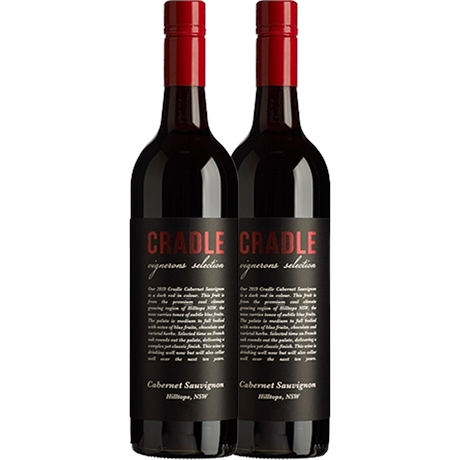 Molly’s Cradle Vignerons Selection Cabernet Sauvignon 2019 - 2 Pack