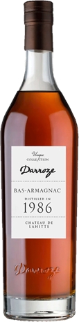 Francois Darroze 1986 Lahitte Grand Bas Armagnac 46.5% 700ml