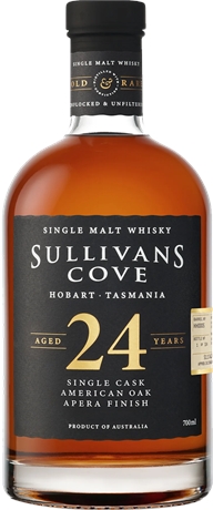 Sullivans Cove 24 YO American Oak Apera Finish HH0005 700ml