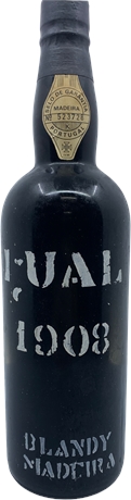 Blandy's 1908 Madeira Bual (Bottled 1986)