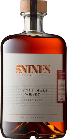 5Nines Distilling Whisky Chardonnay Cask 45% 700ml