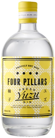 Four Pillars Fresh Yuzu Gin 41.8% 700ml