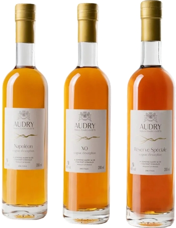 Maison Audry Cognac Discovery Box 40% 3x200ml