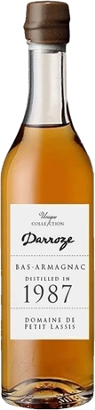 Francois Darroze 1987 Petit Lassis Bas Armagnac 48% 200ml