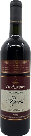 Lindemans Pyrus Cabernets 1990