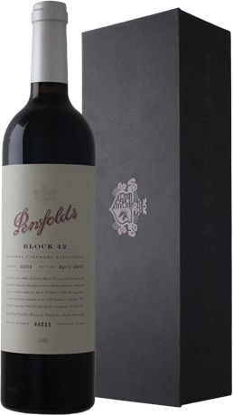 Penfolds Block 42 Cabernet Sauvignon 2004 (Gift Boxed)