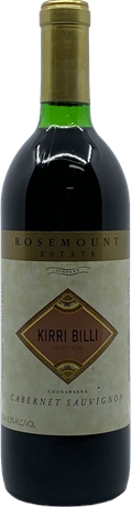 Rosemount Estate Kirri Billi Cabernet Sauvignon 1986