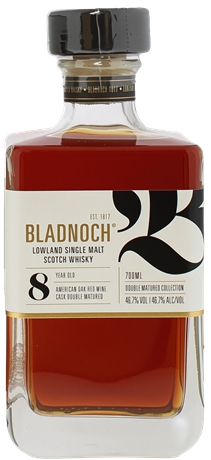 Bladnoch 8 Year Old Single Malt Scotch Whisky 46.7% 700ml