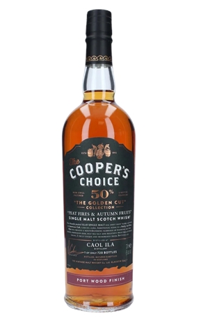 Cooper's Choice The Golden Cut Caol Ila 'Peat Fires & Autumn Fruits' Single Malt Scotch Whisky 50% 700ml
