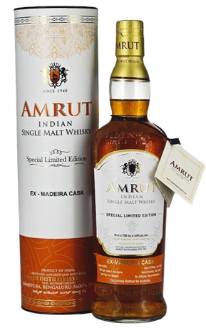 Amrut Madeira Single Cask #8835 Single Malt Whisky 60% 700ml