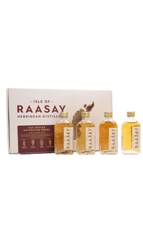 Raasay Oak Species Maturation Single Malt Scotch Gift Pack 4x50ml