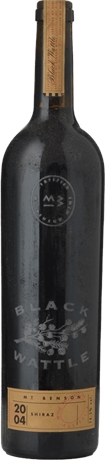 Black Wattle Mt Benson Shiraz 2004 1.5L Magnum